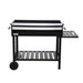 Tepro Atlanta Charcoal BBQ Trolley Grill with stainless steel grates