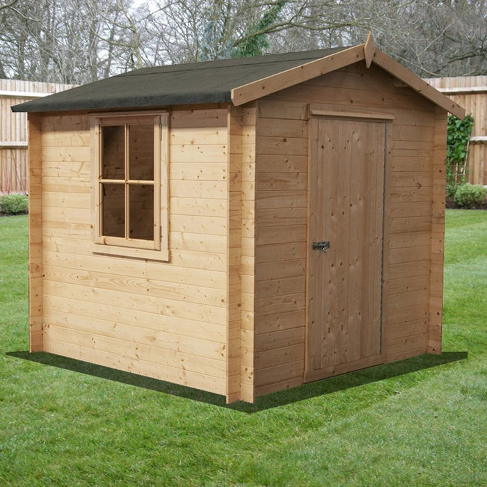 Shire GB Danbury 8x8ft Log Cabin