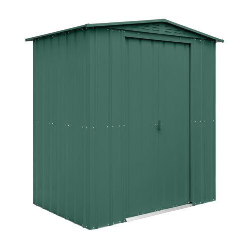 Globel 6x4ft Apex Metal Garden Shed