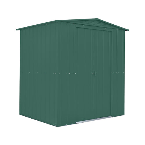 Globel 6x5ft Apex Metal Garden Shed