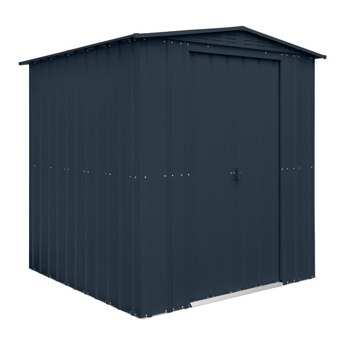 Globel 6x6ft Apex Metal Garden Shed