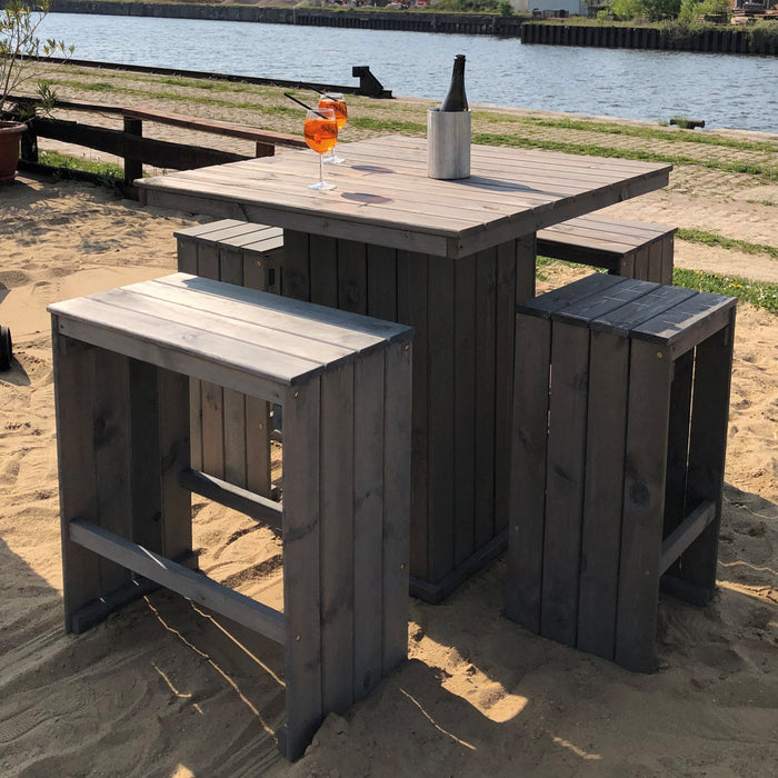 Garden Bar Table and stool Set