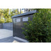 Anthracite grey telluria eleganto 9x8ft insulated garden room with accessibility ramp