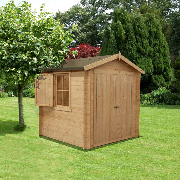 Shire GB Bradley 9x9ft Log Cabin