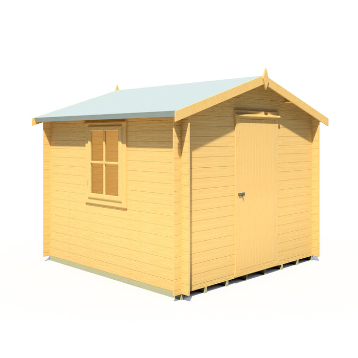 Shire GB Danbury 9x9ft Log Cabin