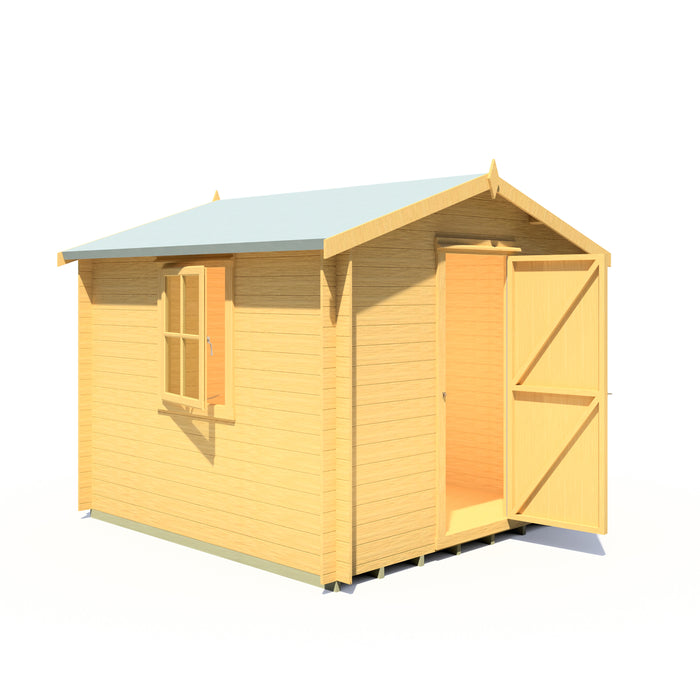 Shire GB Danbury 9x9ft Log Cabin