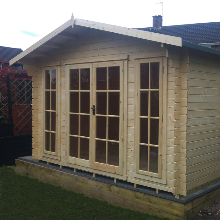 Shire GB Epping 10x10ft 28mm Log Cabin