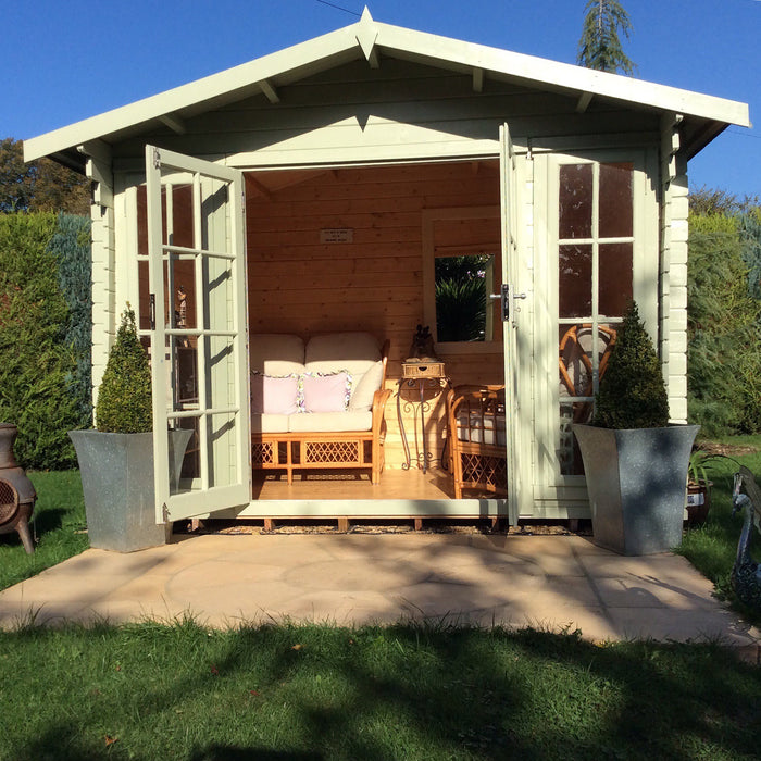 Shire GB Epping 10x10ft 28mm Log Cabin