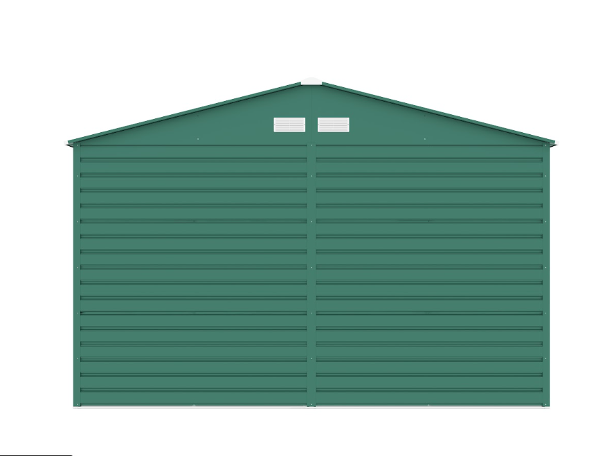 Lotus Hypnos Apex Metal Shed 9 x 6ft