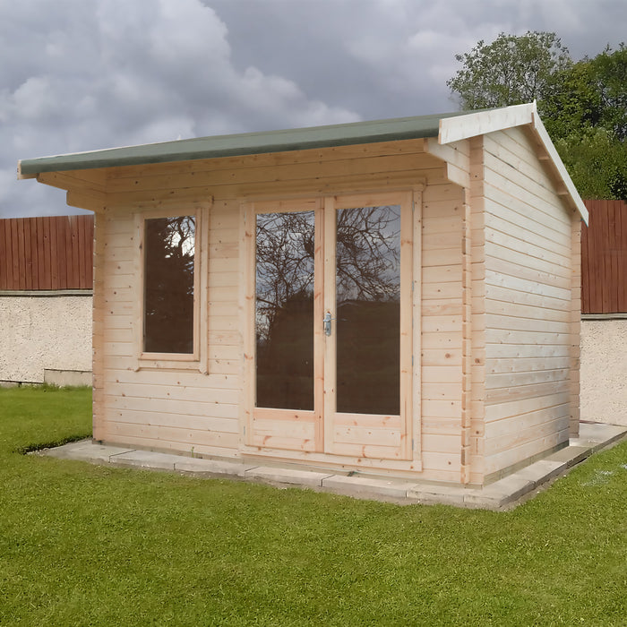 Shire GB Marlborough 8x10ft 28mm Log Cabin