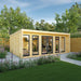 Mercia Creswell Insulated Garden room 6m x 4m in a patio garden