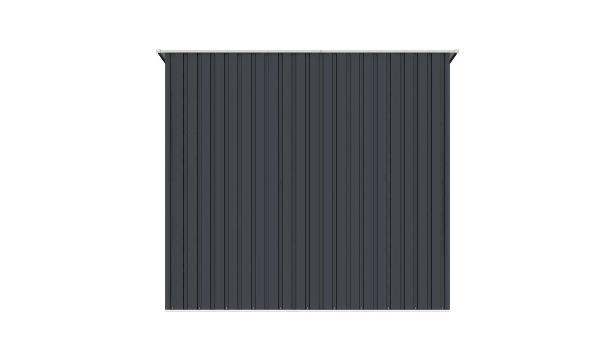 Lotus Phoebe Pent Metal Shed 7x5 - Grey