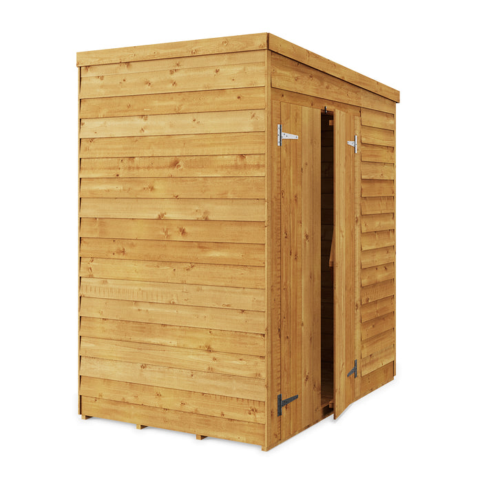 Store More Overlap Pent Shed - 4x6