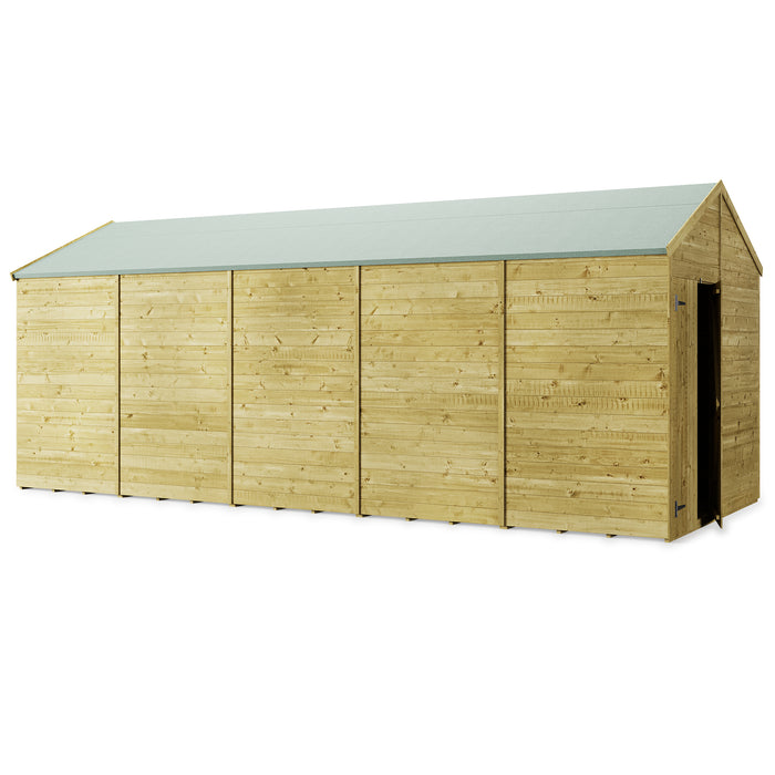 Store More Tongue and Groove Apex Shed - 20x8