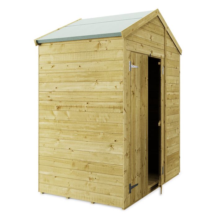 Store More Tongue and Groove Apex Shed - 4x6