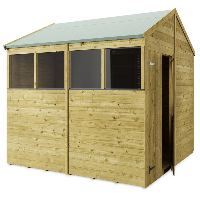 Store More Tongue and Groove Apex Shed - 8x8