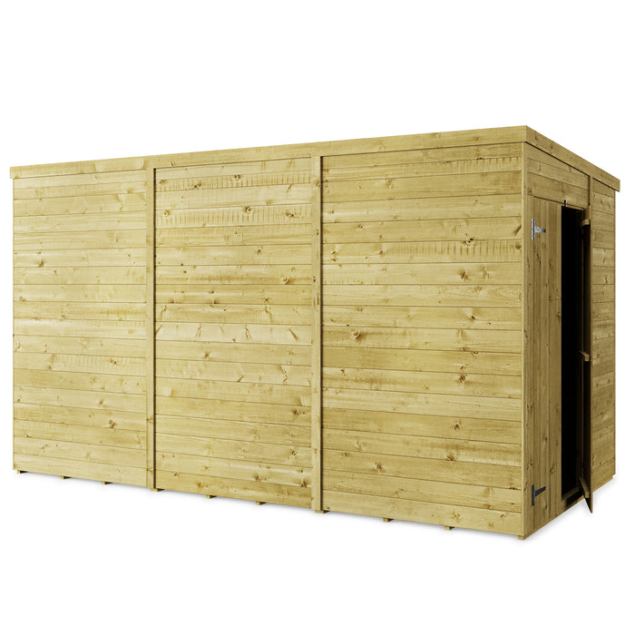 Store More Tongue and Groove Pent Shed - 12x6