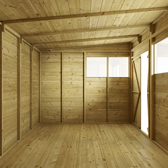 Store More Tongue and Groove Pent Shed - 8x8