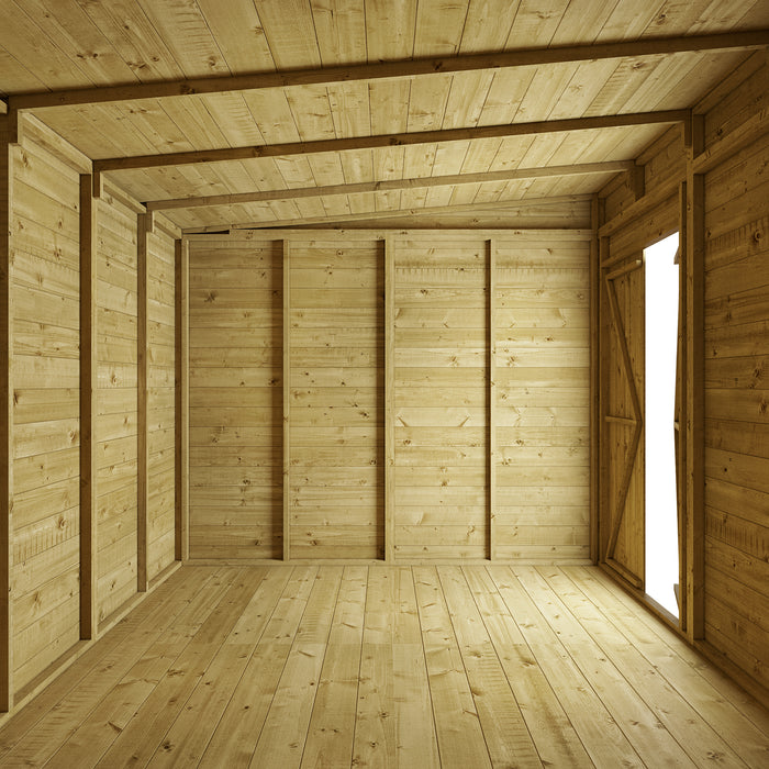 Store More Tongue and Groove Pent Shed - 8x8