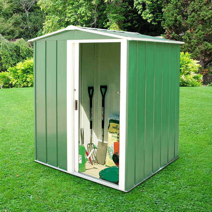 Sapphire 5x4ft Apex Metal Shed