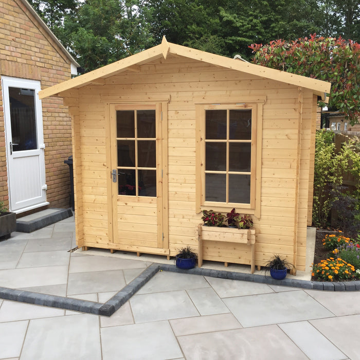 Shire GB Bucknells 10x12ft 28mm Log Cabin