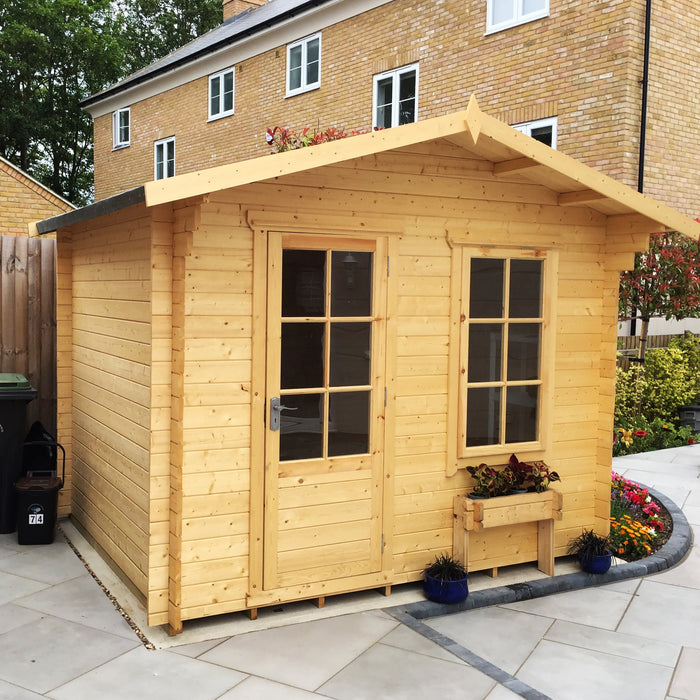 Shire GB Bucknells 10x8ft 28mm Log Cabin