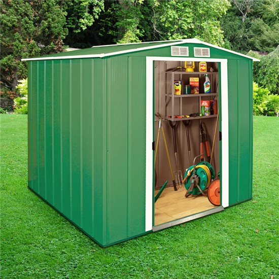 Sapphire 6x6ft Apex Metal Shed