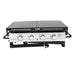 Fully collapsed and portable Callow 4 Burner Flat Top Gas Outdoor Griddle