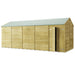 Store More Tongue and Groove Apex Shed - 20x8 Windowless